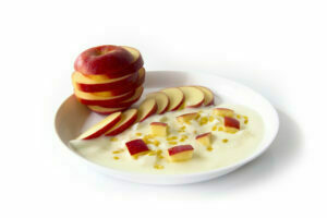 Cenar manzana y yogurt adelgaza